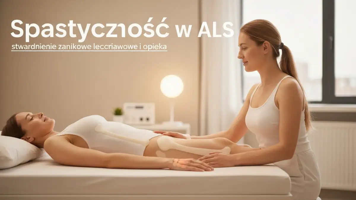 Spastyczność w ALS (stwardnienie zanikowe boczne) - objawy, leczenie objawowe i opieka - hero image